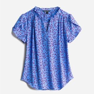 Tiffany Tulip Sleeve Blouse